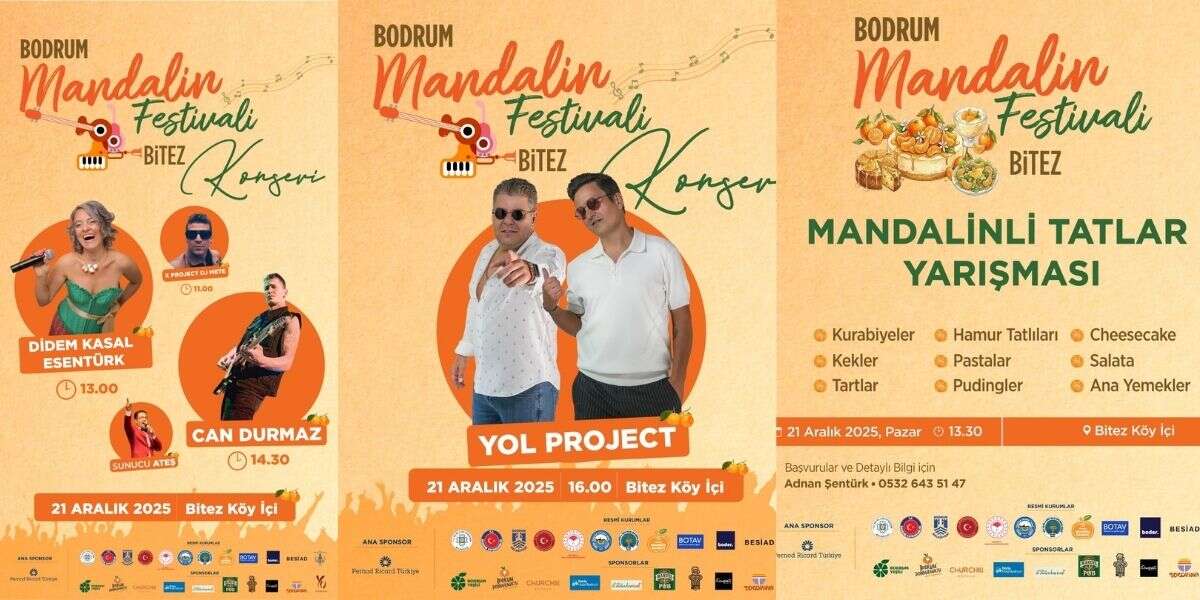 18. Bodrum Mandalin Festivali 21 Aralık’ta 2